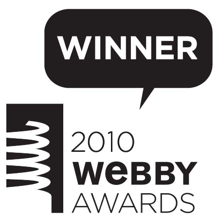 Webby Awards Winner 2010